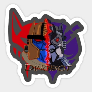 Dinobot 1 and 2 Sticker